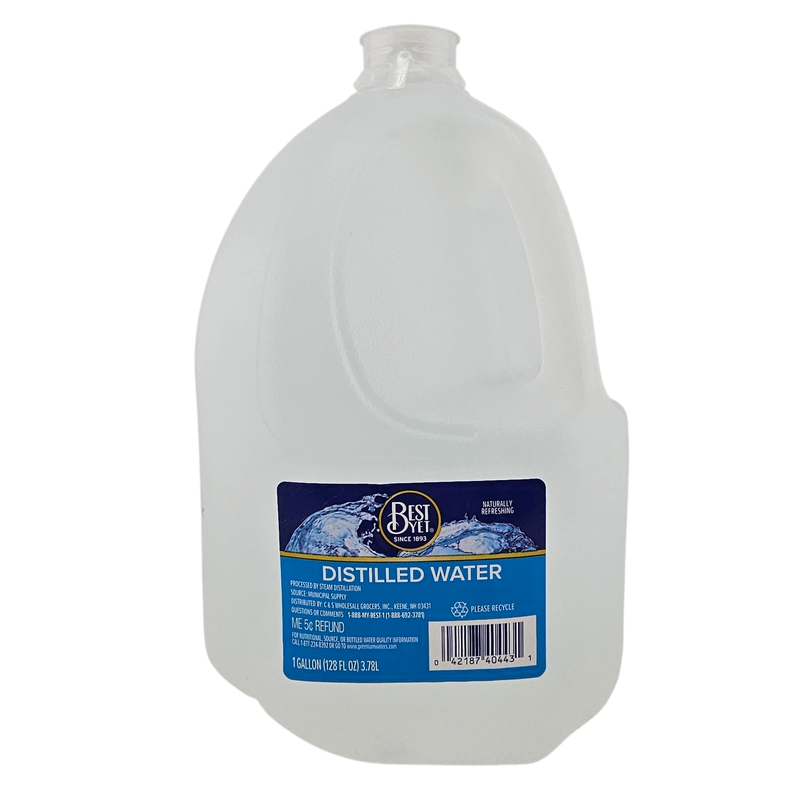Best Yet distilled water, 1 gallon — Korner Market